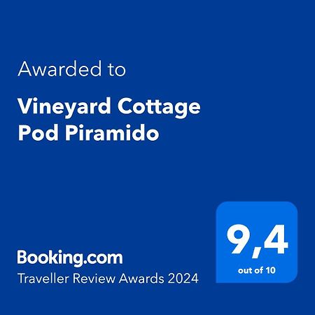 Vineyard Cottage Pod Piramido Dobrnic Exterior foto